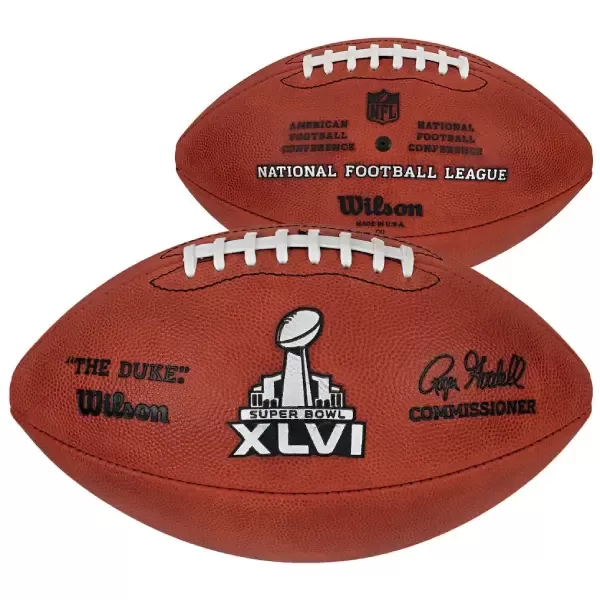 NFL 2026 赛季“超级碗”限定版真皮橄榄球